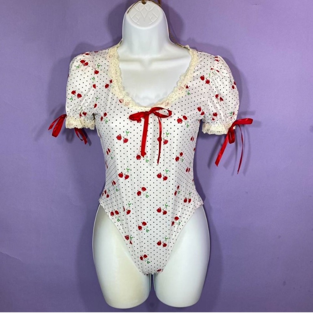 Cherry Print Bodysuit